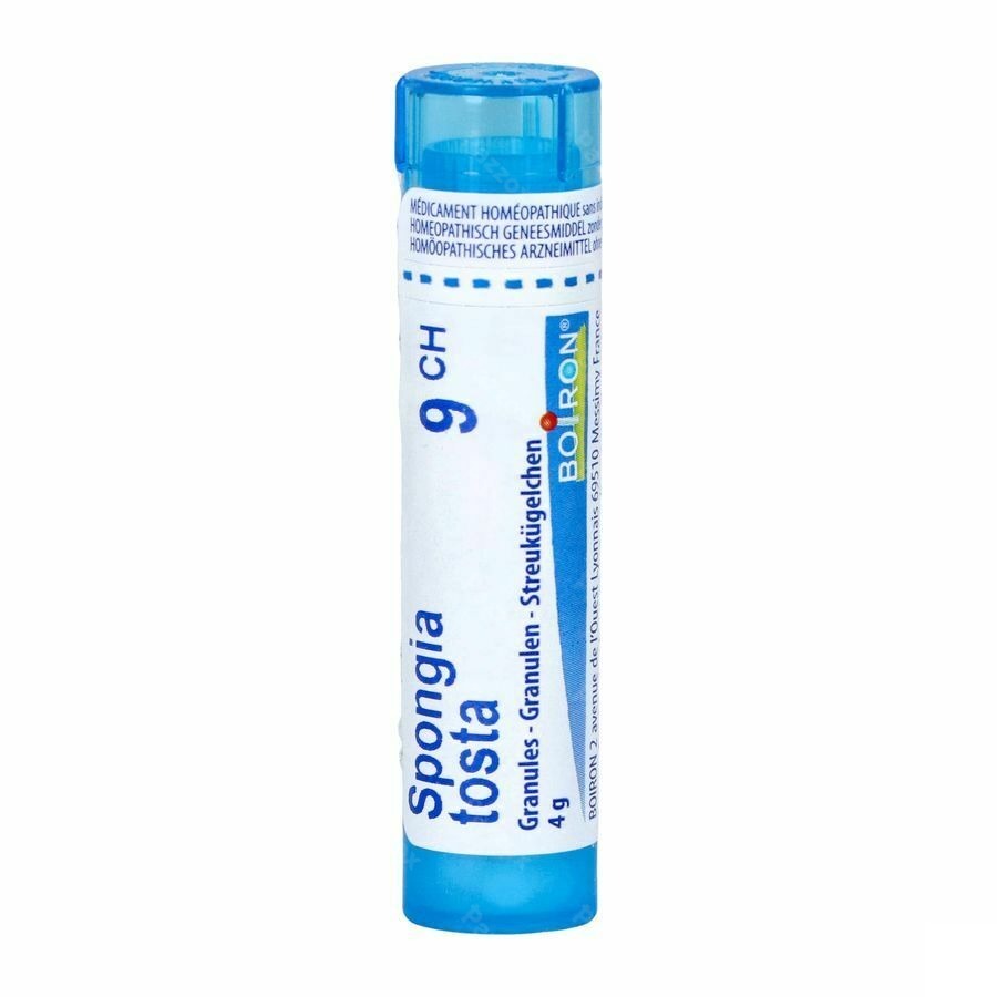 Boiron Spongia Tosta 9CH Granulen 4g