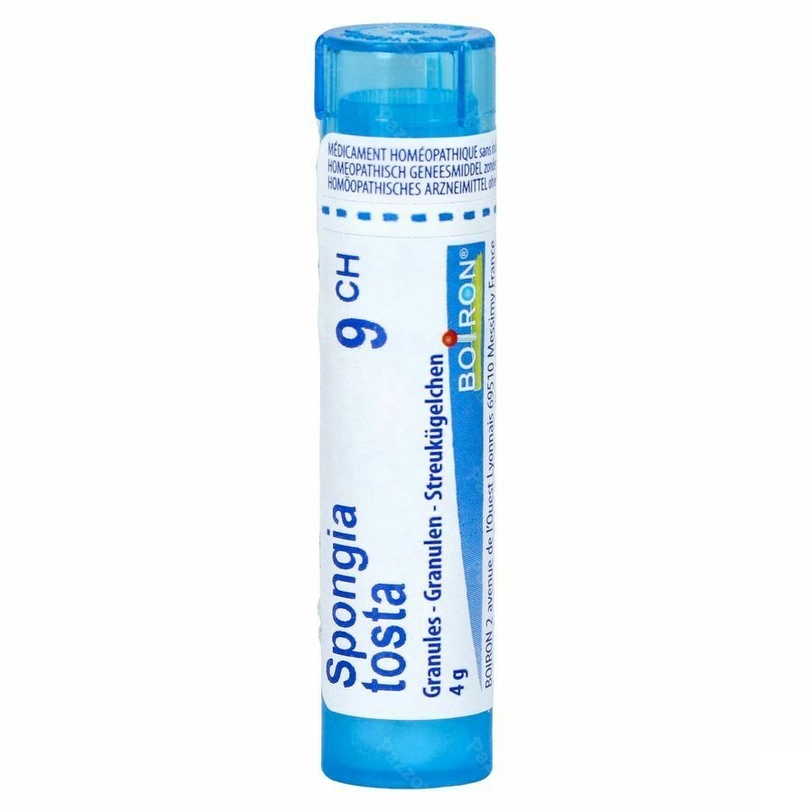 Boiron Spongia Tosta 9CH Granulen 4g