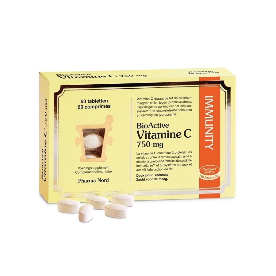 BioActive Vitamine C 750mg 60 Tabletten