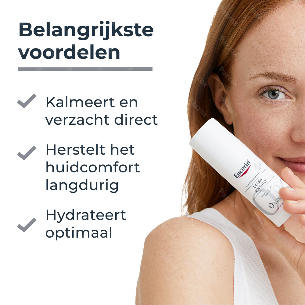 Eucerin UltraSensitive Kalmerende Crème Droge Huid 50ml
