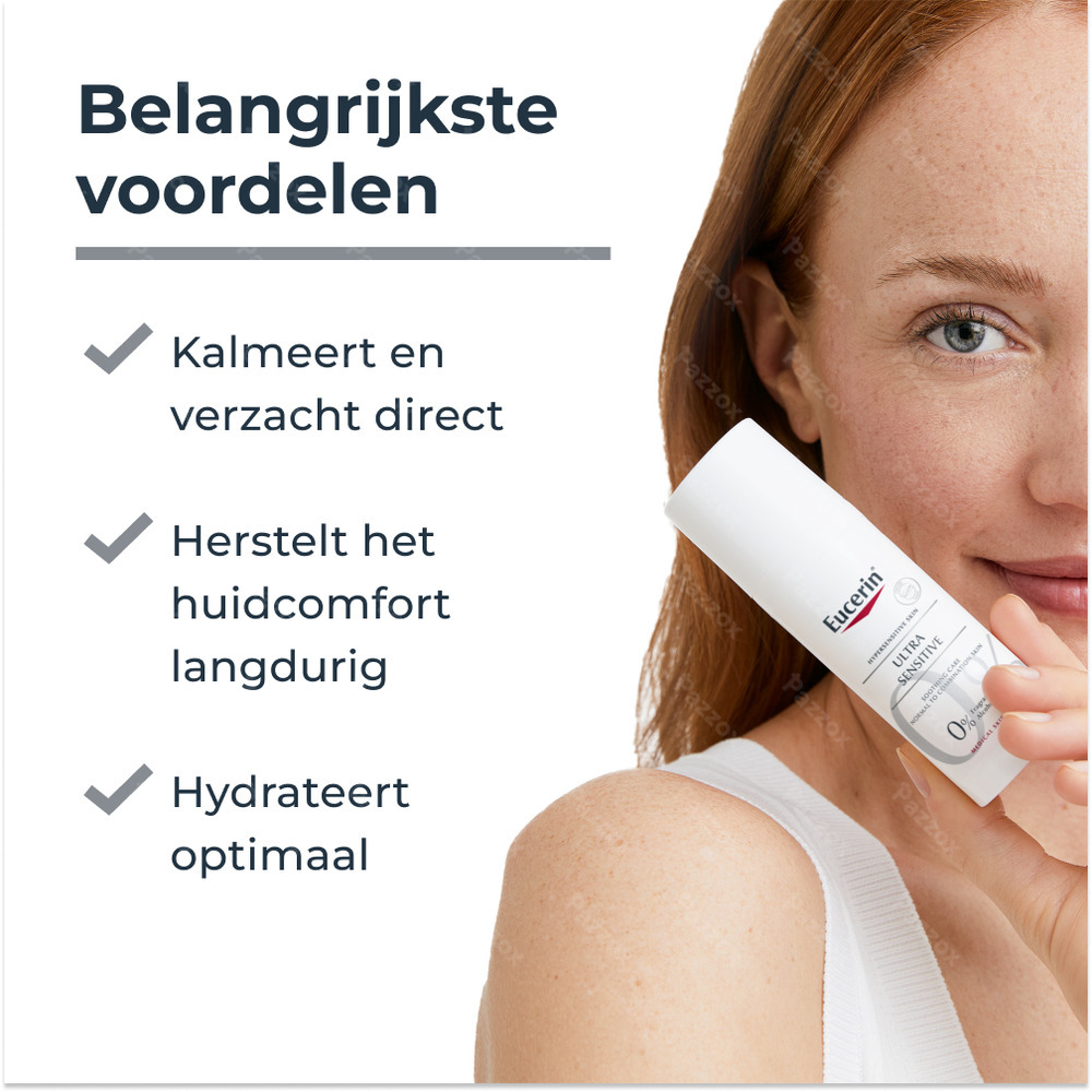 Eucerin UltraSensitive Kalmerende Crème Normale tot Gemengde Huid 50ml