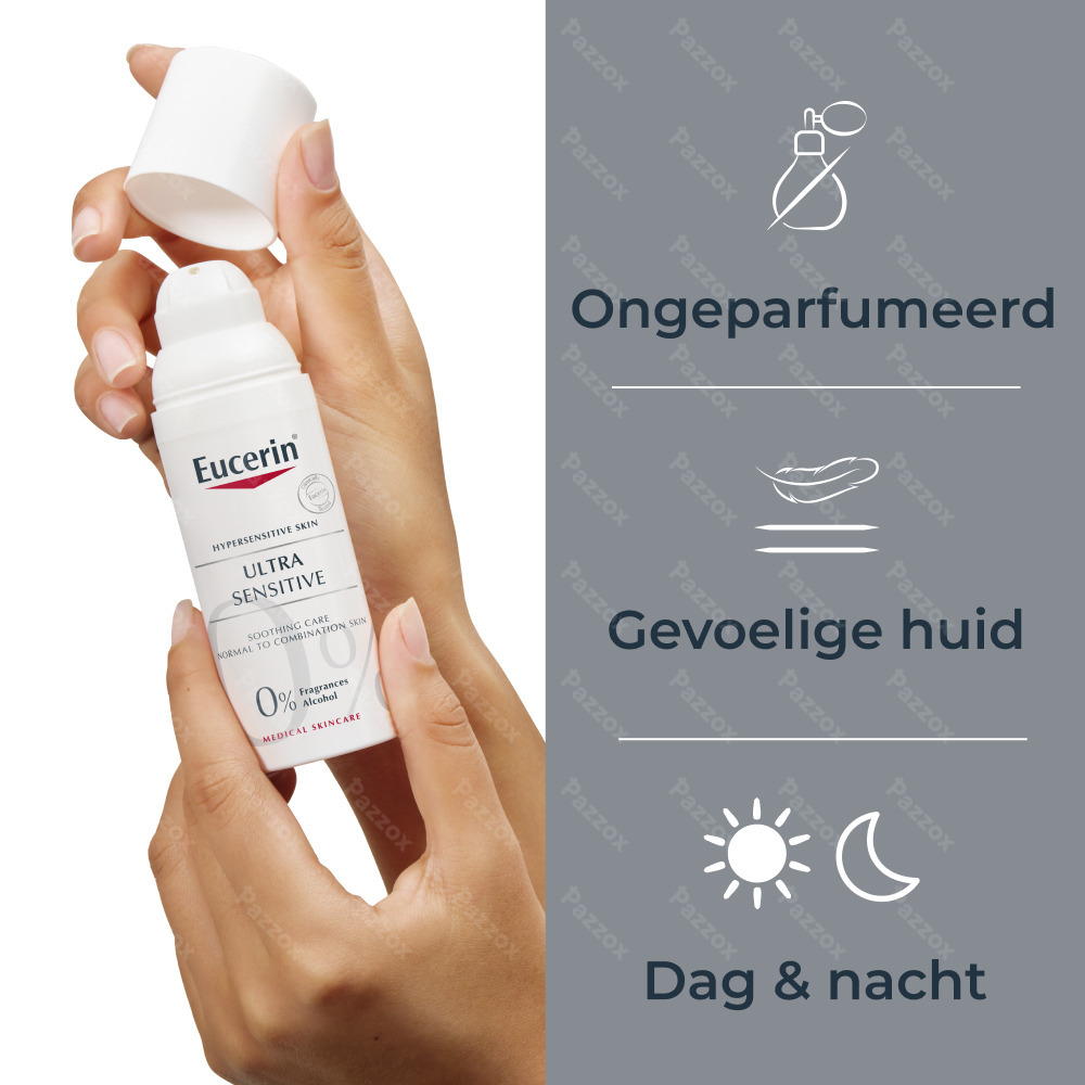 Eucerin UltraSensitive Kalmerende Crème Normale tot Gemengde Huid 50ml