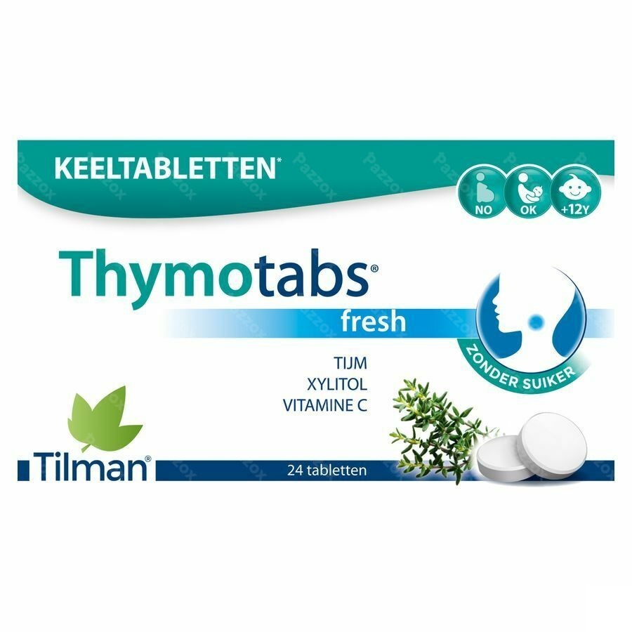 Thymotabs Fresh Zuigtabl 24