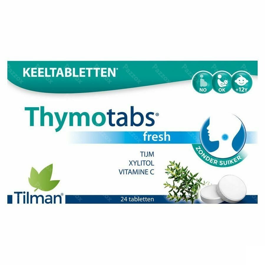 Thymotabs Fresh Zuigtabl 24