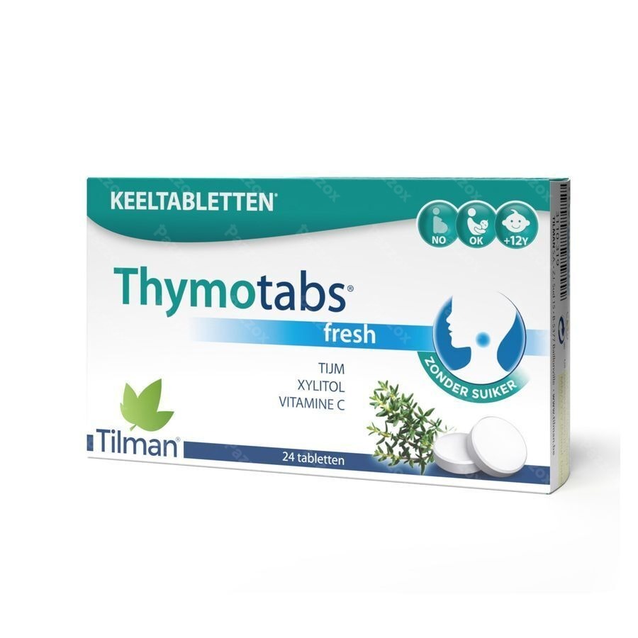 Thymotabs Fresh Zuigtabl 24