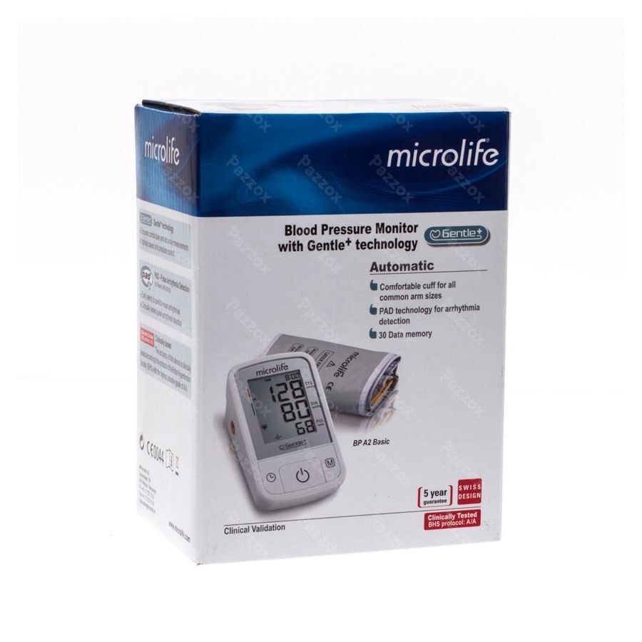 Microlife Bpa2 Bloeddrukmeter Basic
