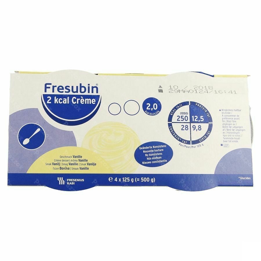 Fresubin 2 Kcal Crème 125g Vanille