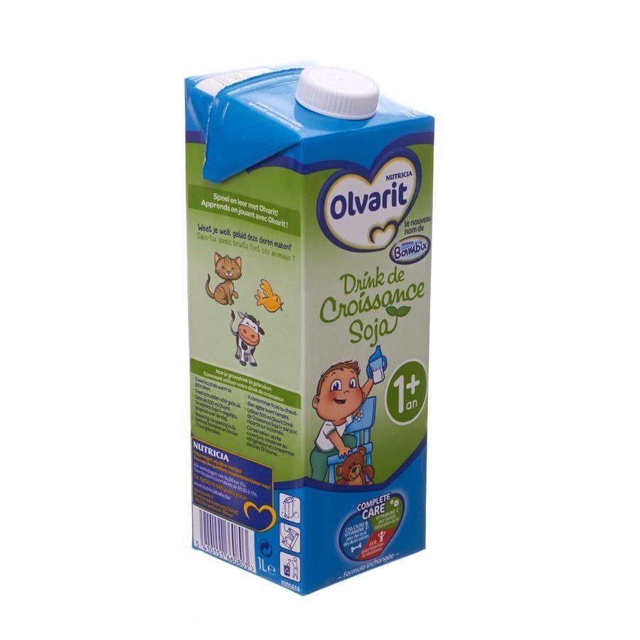 Olvarit Groeidrink Soja 1+ 1l