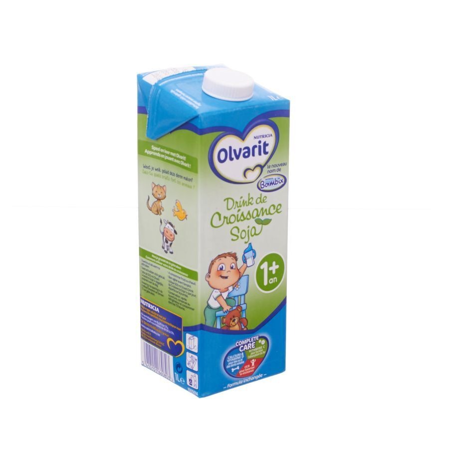 Olvarit Groeidrink Soja 1+ 1l