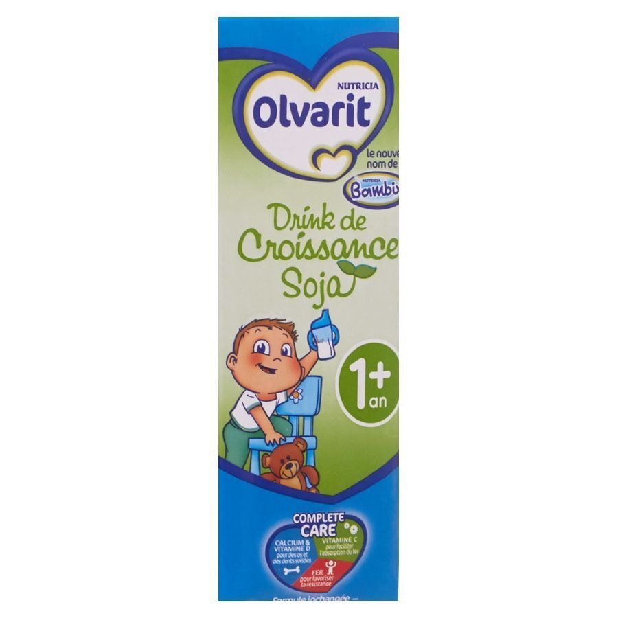 Olvarit Groeidrink Soja 1+ 1l