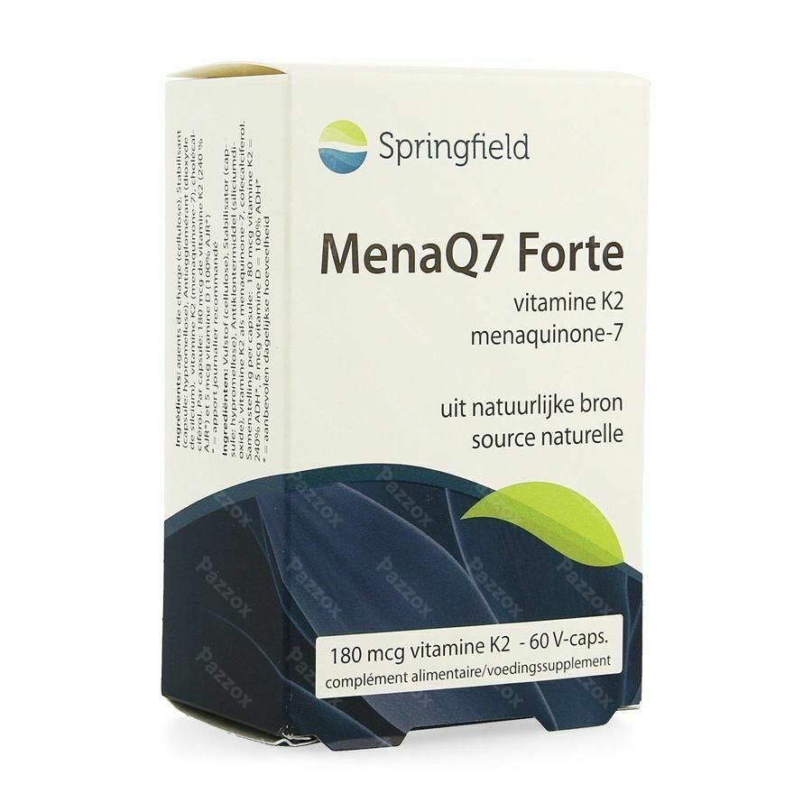 Menaq7 Vit K2 Forte Springfield Pot Caps 60