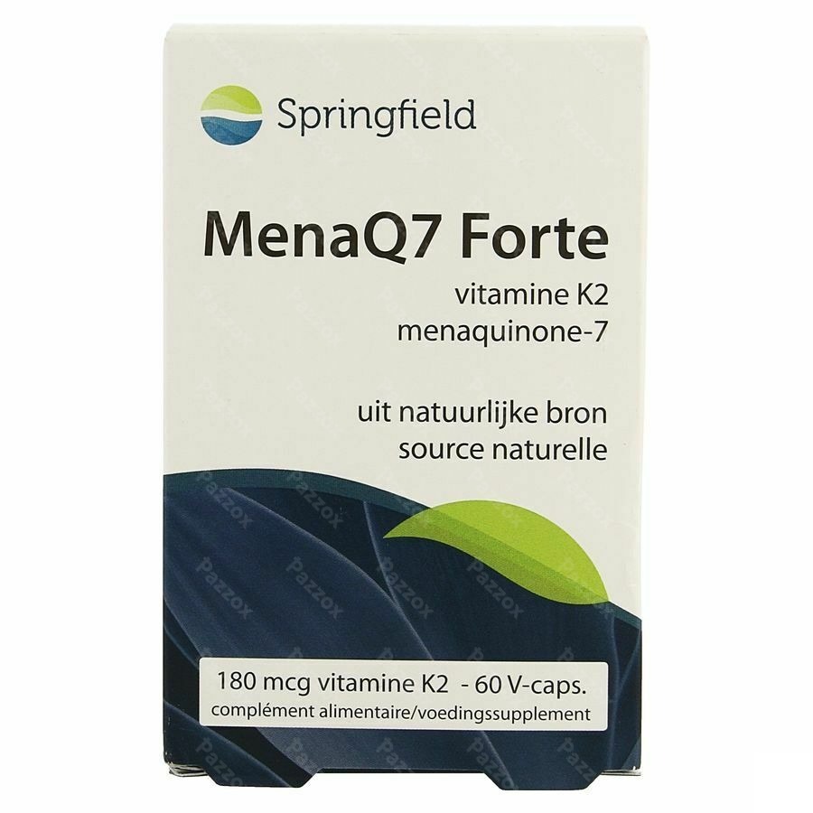 Menaq7 Vit K2 Forte Springfield Pot Caps 60