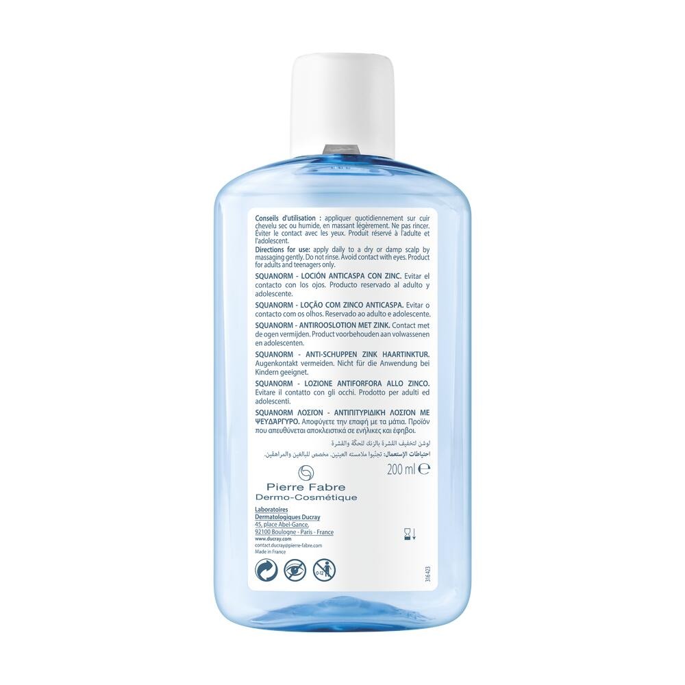 Ducray Squanorm Anti-Roos Lotion met Zink 200ml