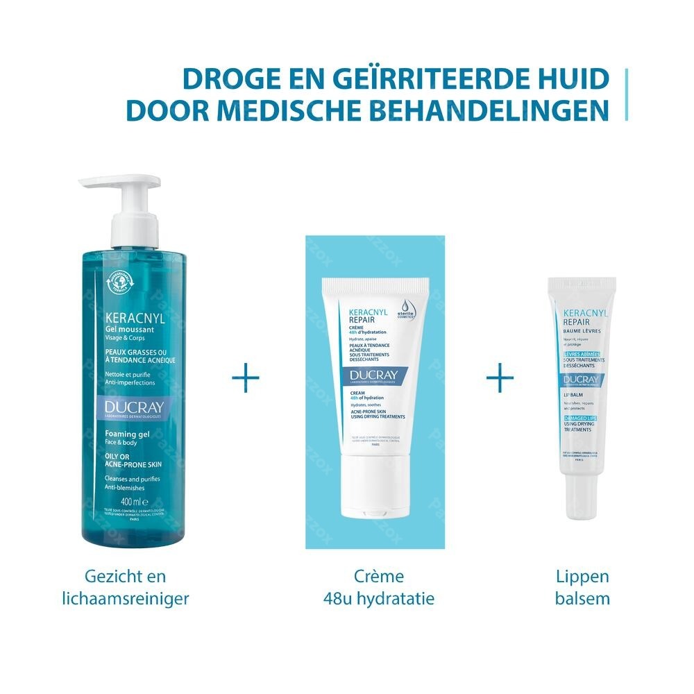 Ducray Keracnyl Repair Creme 50ml