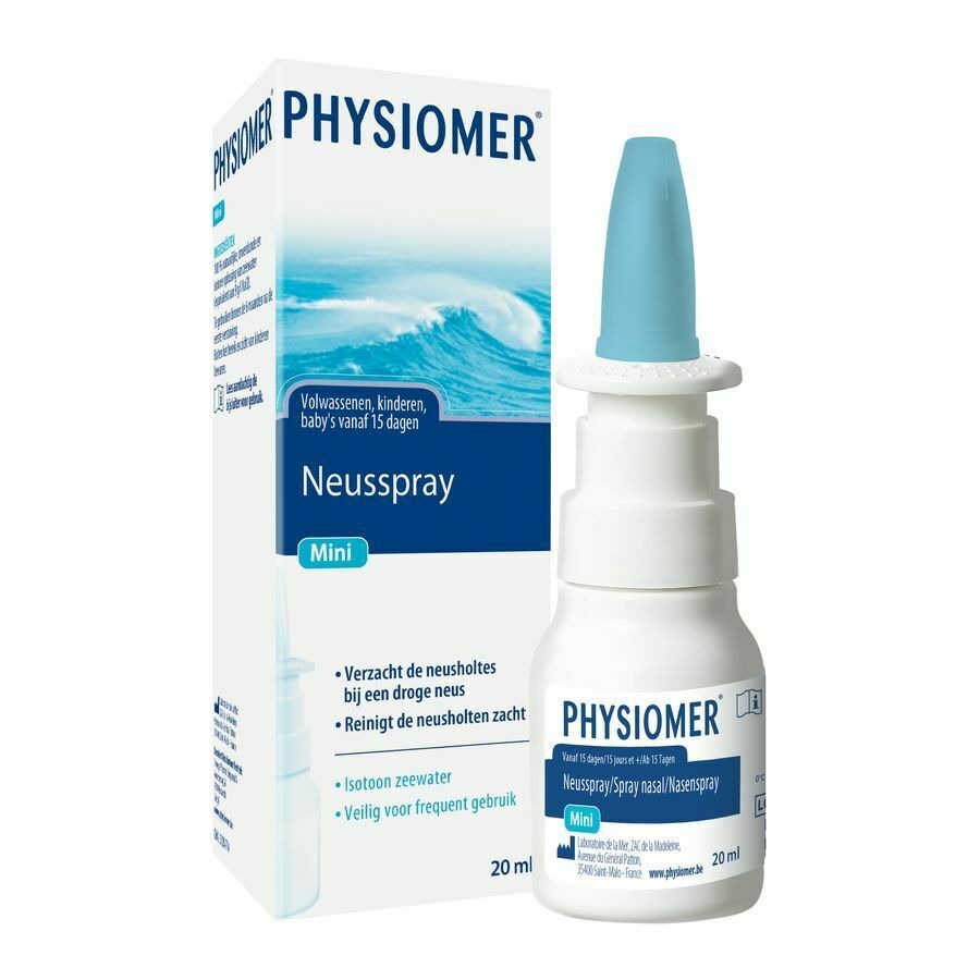 Physiomer Mini Spray 20ml New