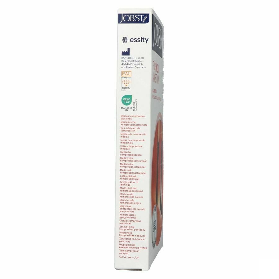 Jobst For Men Ambition Kl2 Ad Long Black Ii 1p