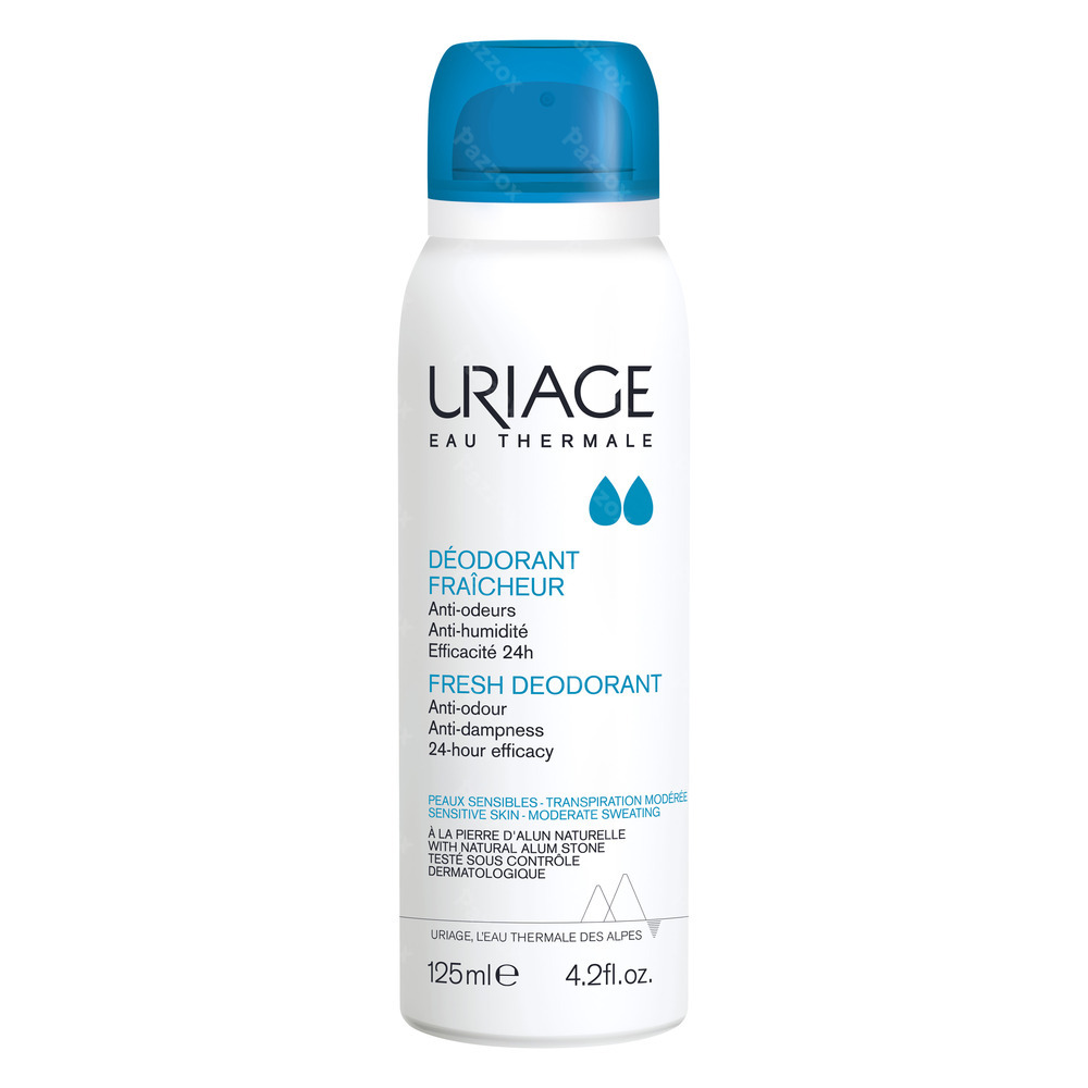 Uriage Deodorant Spray Gevoelige Huid 125ml