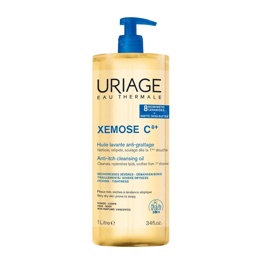 Uriage Xémose Reinigingsolie tegen Jeuk 1l