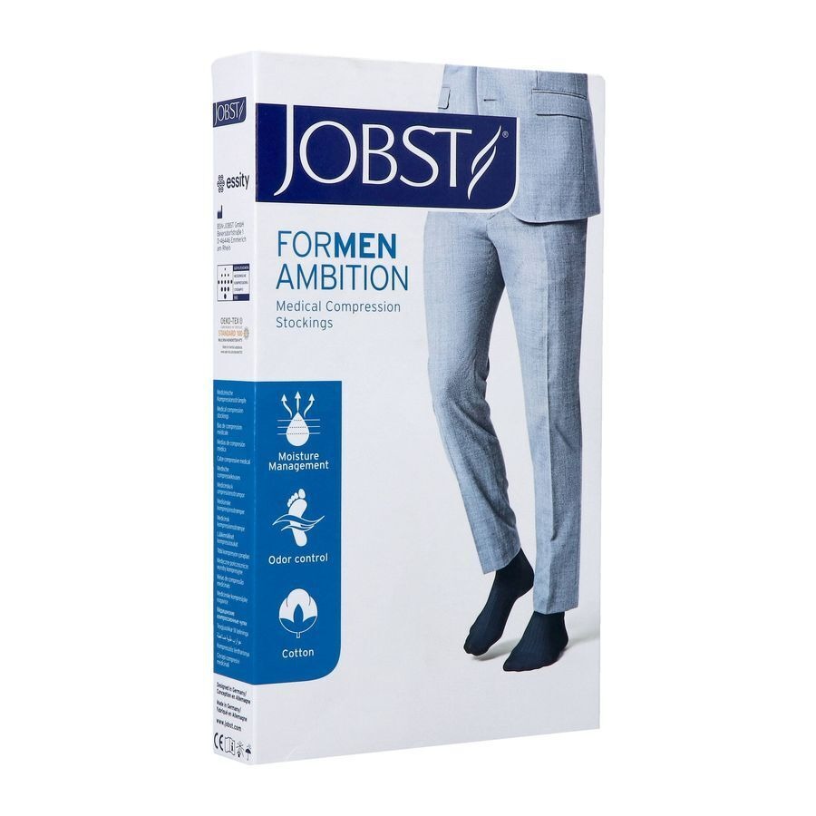 Jobst For Men Ambition Kl2 Ad Regular Black Iv 1p