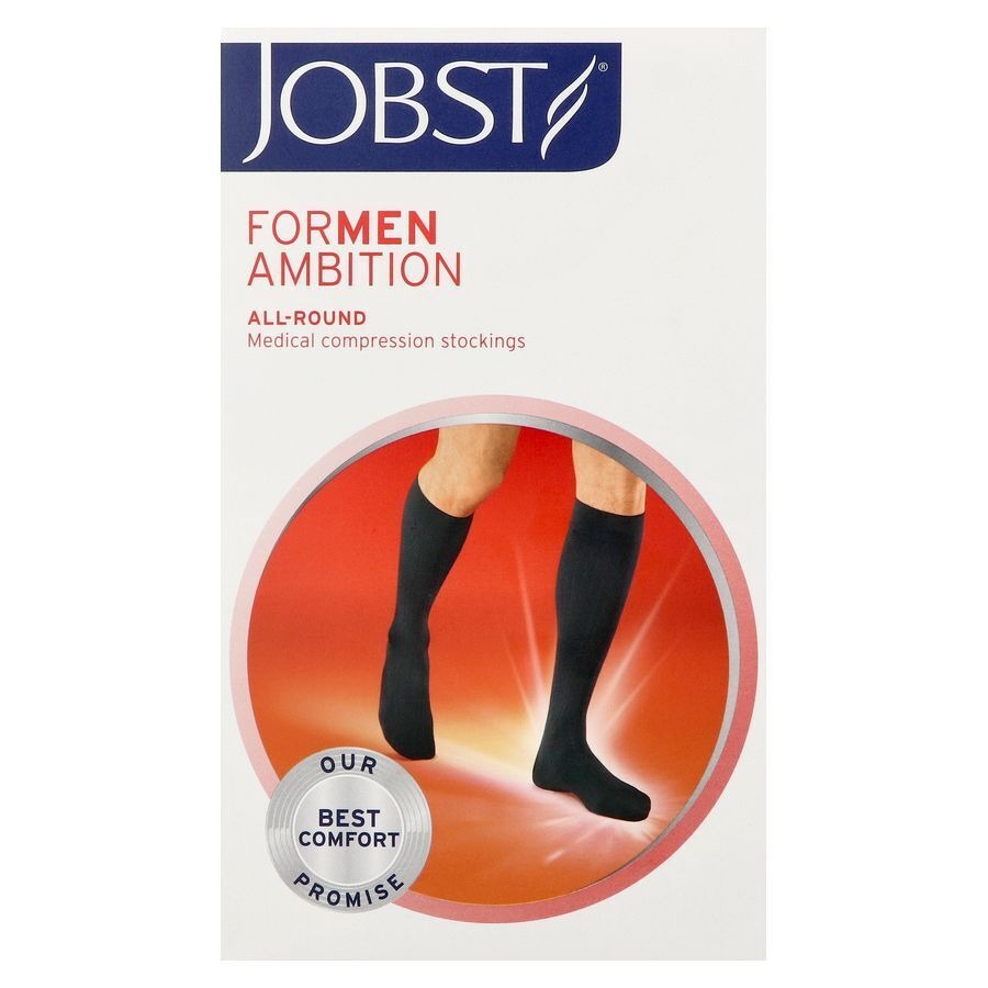 Jobst For Men Ambition Kl2 Ad Regular Black Iv 1p