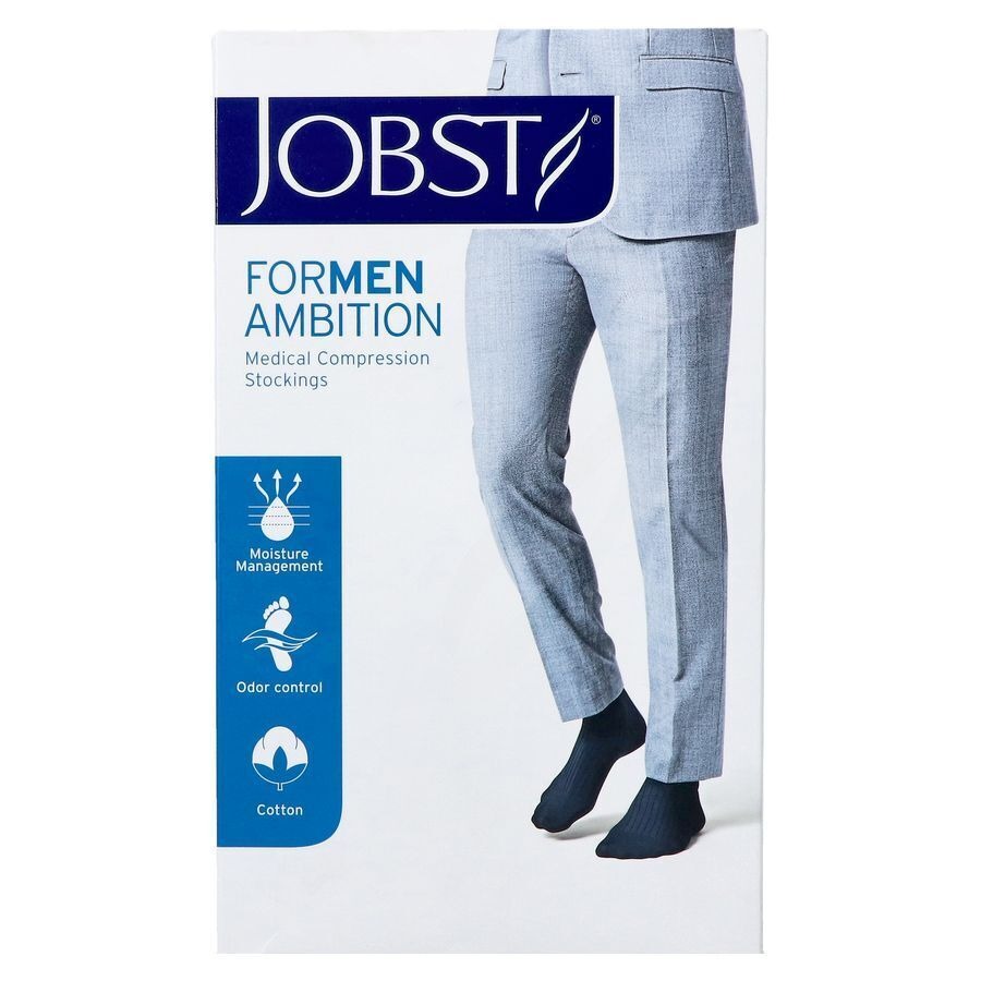 Jobst For Men Ambition Kl2 Ad Regular Black Iv 1p