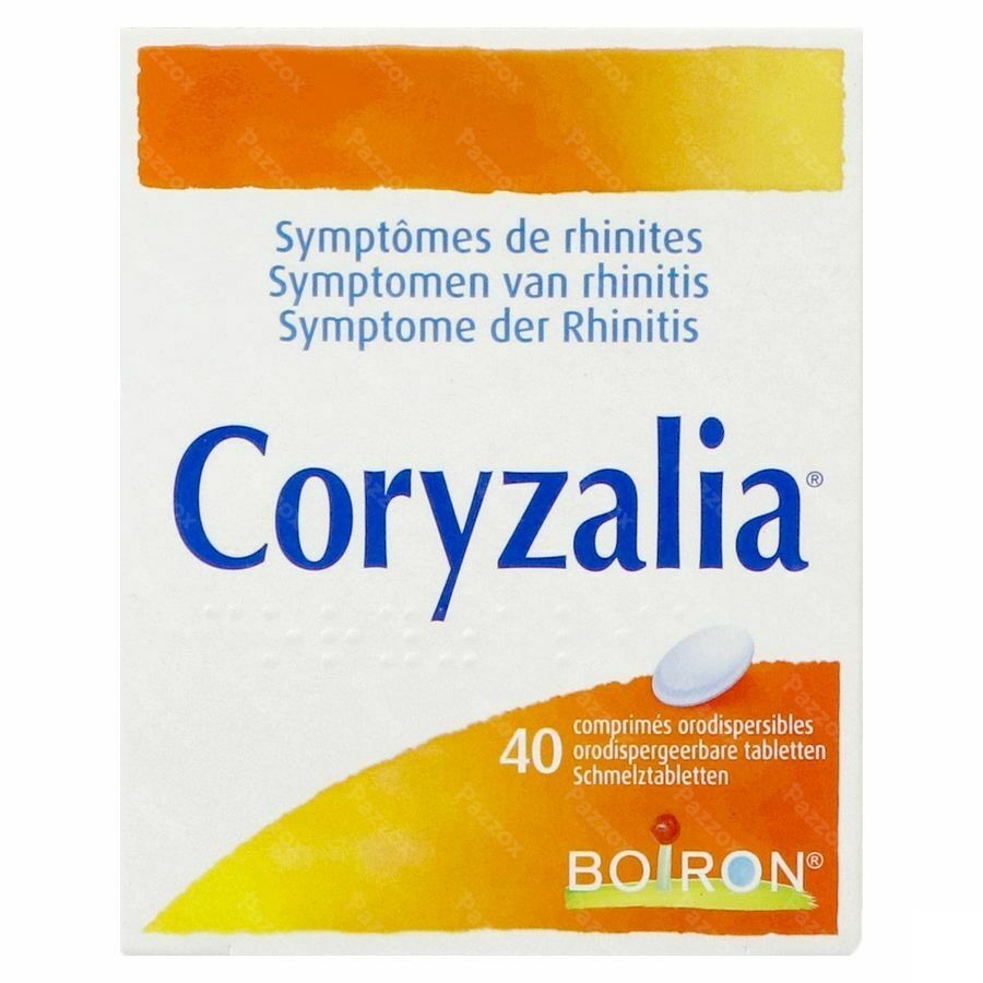 Boiron Coryzalia 40 Tabletten 