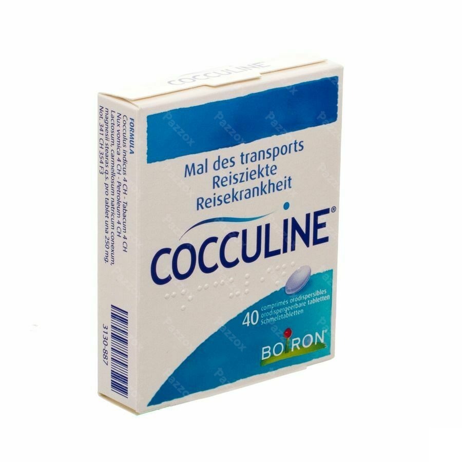 Boiron Cocculine 40 Smelttabletten