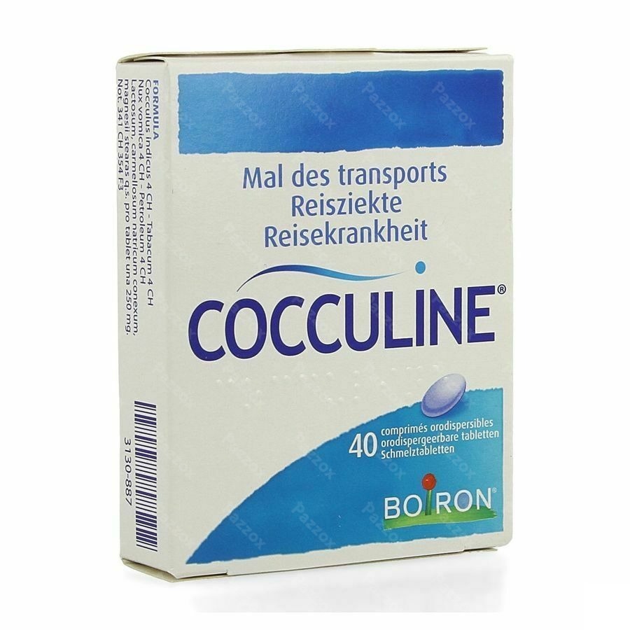 Boiron Cocculine 40 Smelttabletten