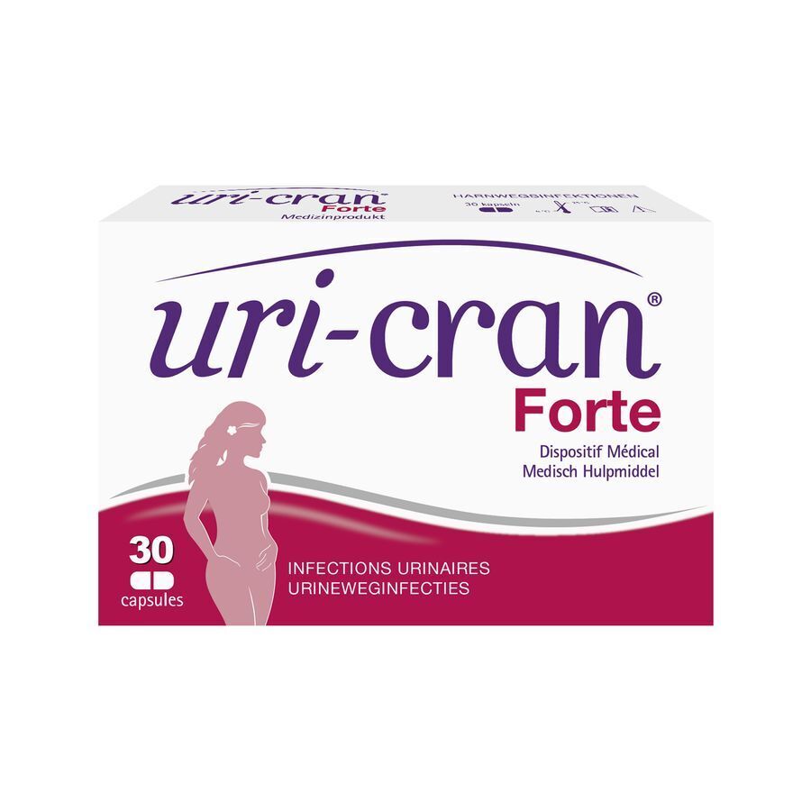 Uri-cran Forte Urineweginfecties 30 Capsules