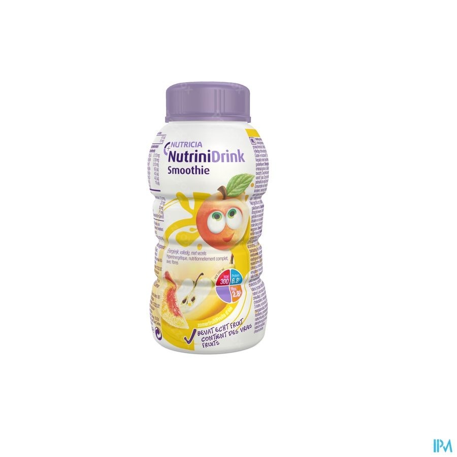 Nutrinidrink Smoothie Zomerfruit Flesje 200ml