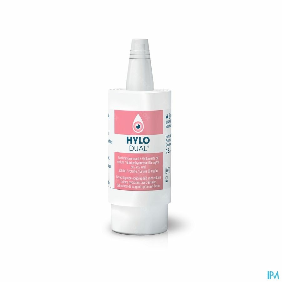 Hylo Dual Bevochtigende Oogdruppels bij Geïrriteerde Ogen 10ml