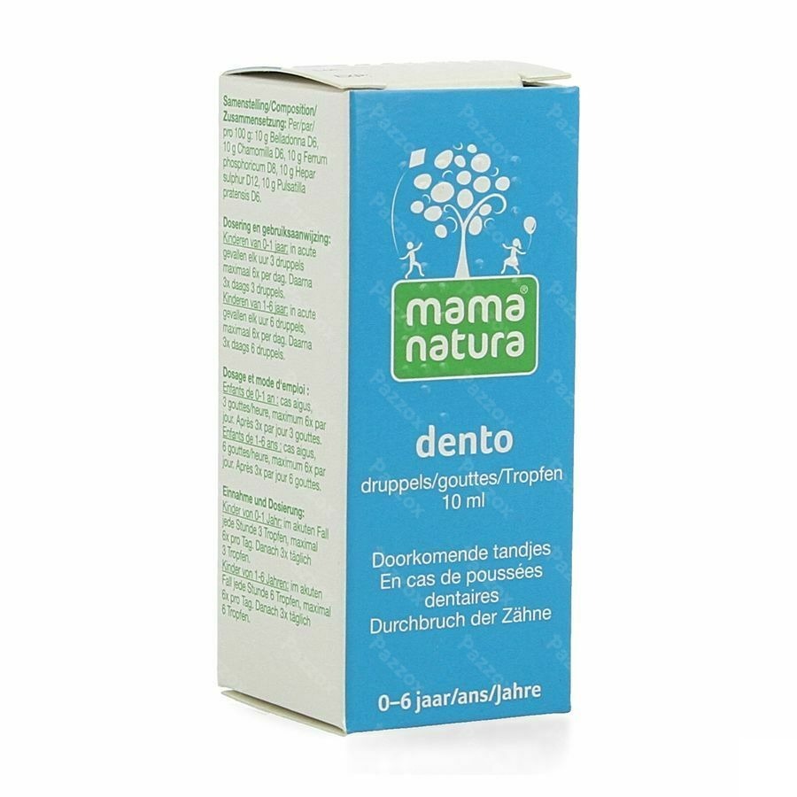 Mama natura dento 10 ml orale druppels