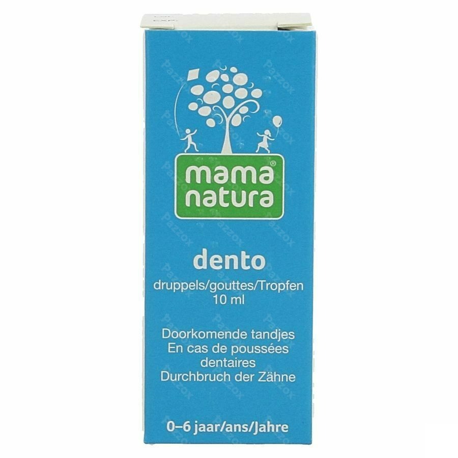 Mama natura dento 10 ml orale druppels
