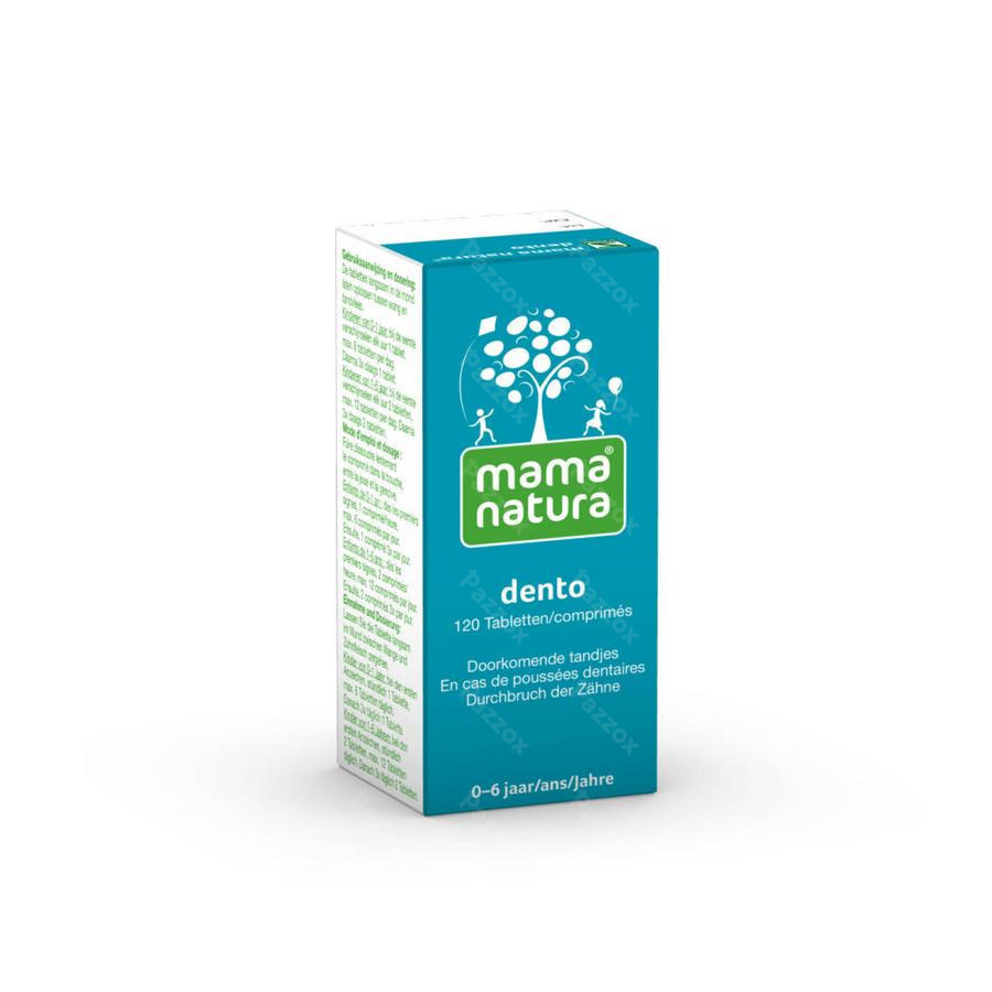 Mama natura dento 120 tabletjes