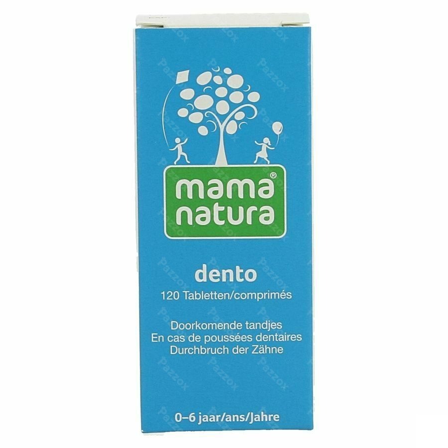 Mama natura dento 120 tabletjes