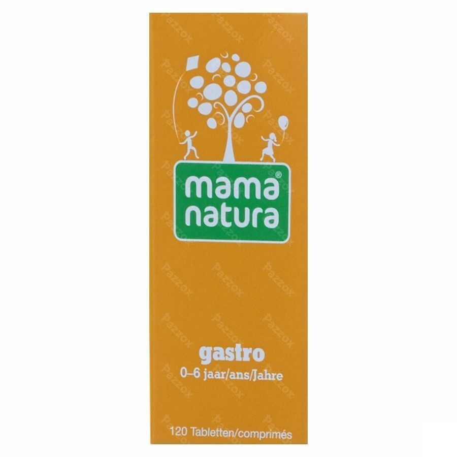Mama natura gastro 120 tabletjes