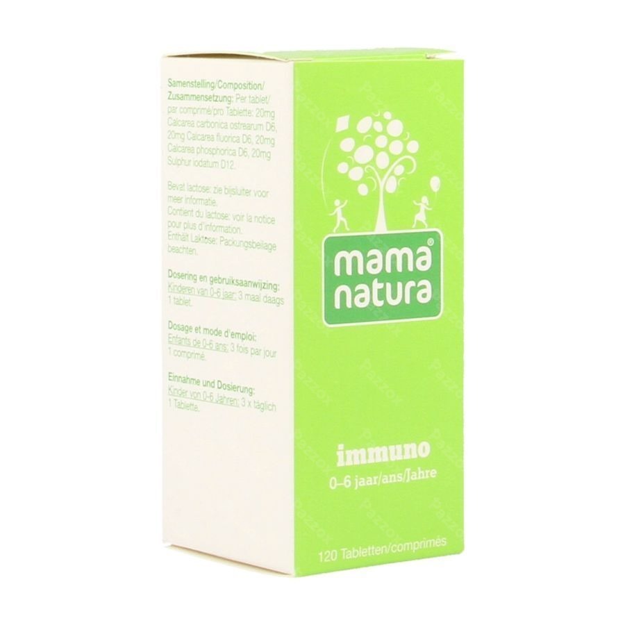 Mama natura immuno 120 tabletjes