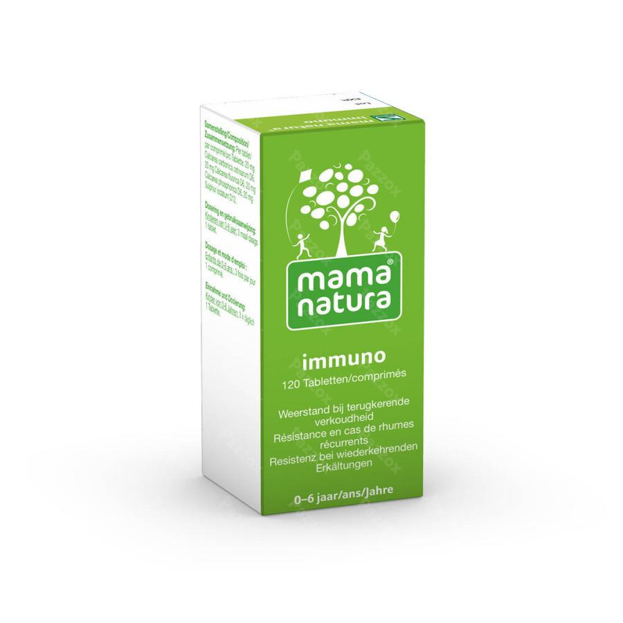 Mama natura immuno 120 tabletjes