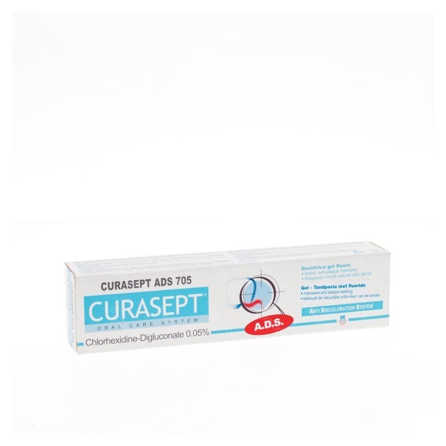 Curasept Tandp Gel Fluoride 0,05% Tube 75ml