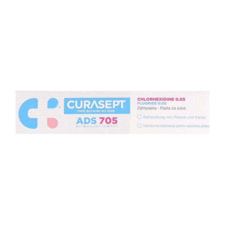 Curasept Tandp Gel Fluoride 0,05% Tube 75ml