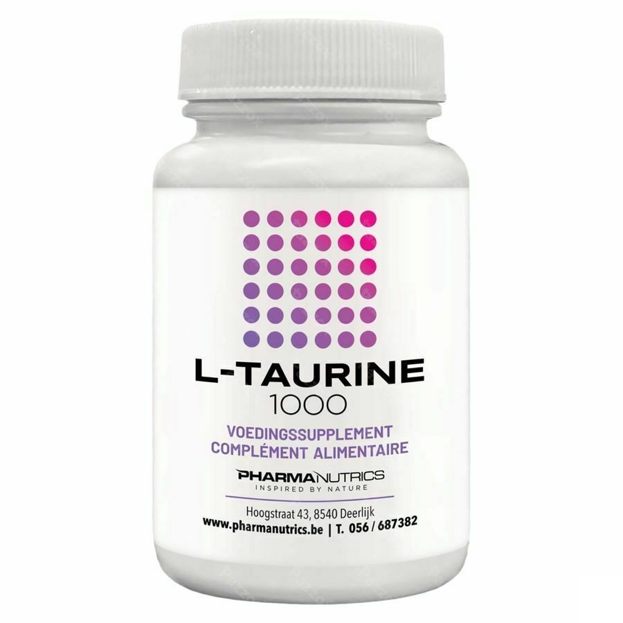 Pharmanutrics L-Taurine 1000 60 Tabletten