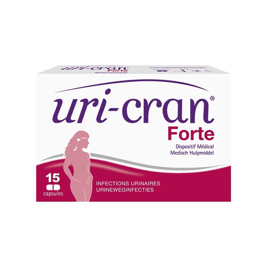 Uri-Cran Forte Urineweginfecties 15 Capsules