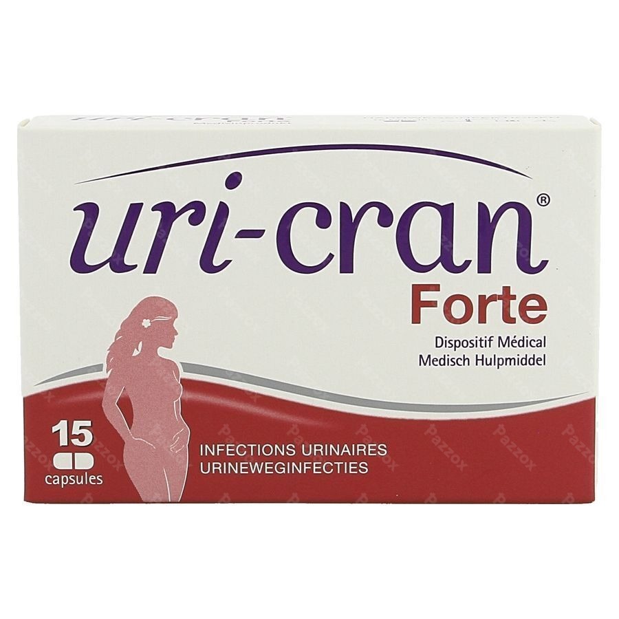 Uri-Cran Forte Urineweginfecties 15 Capsules