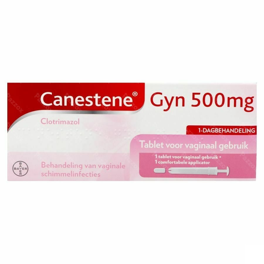 Canestene Gyn Clotrimazole 500mg 1 Vaginale Tablet 