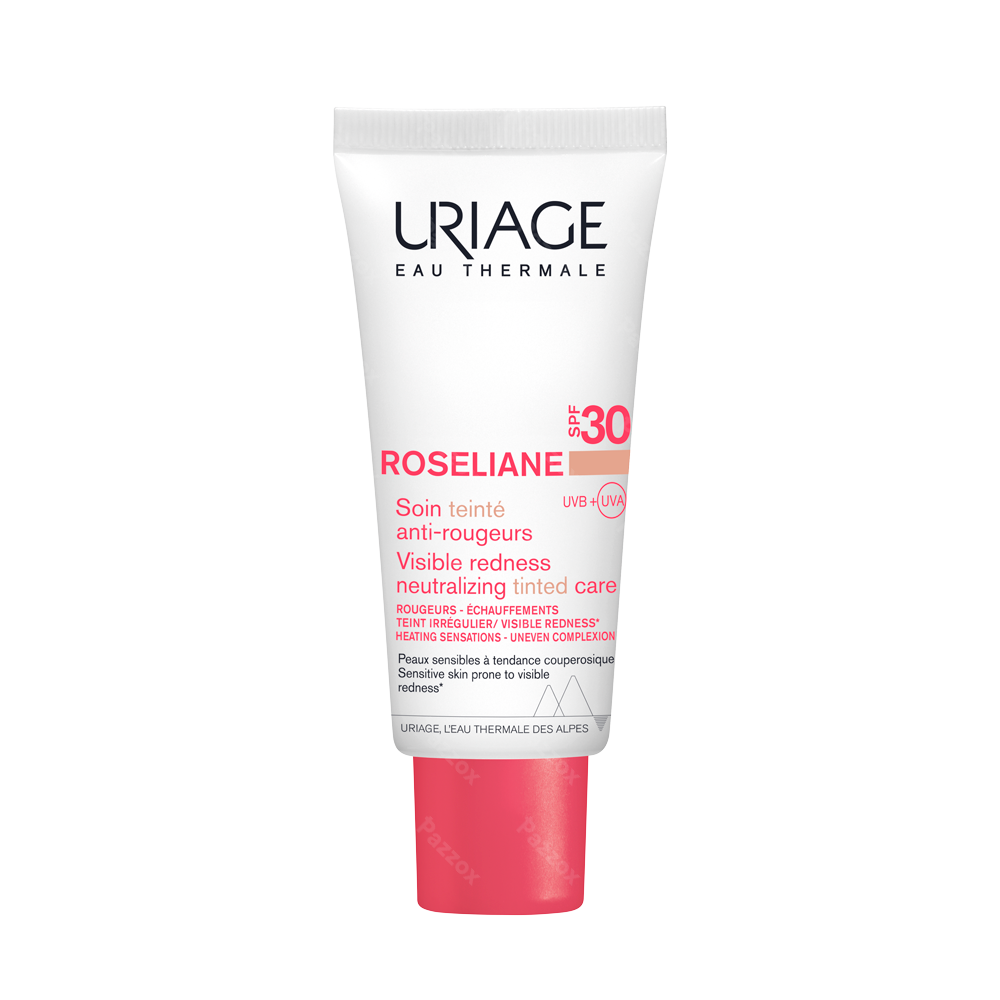 Uriage Roséliane Getinte Dagcrème Medium Anti-Roodheid SPF30 40ml