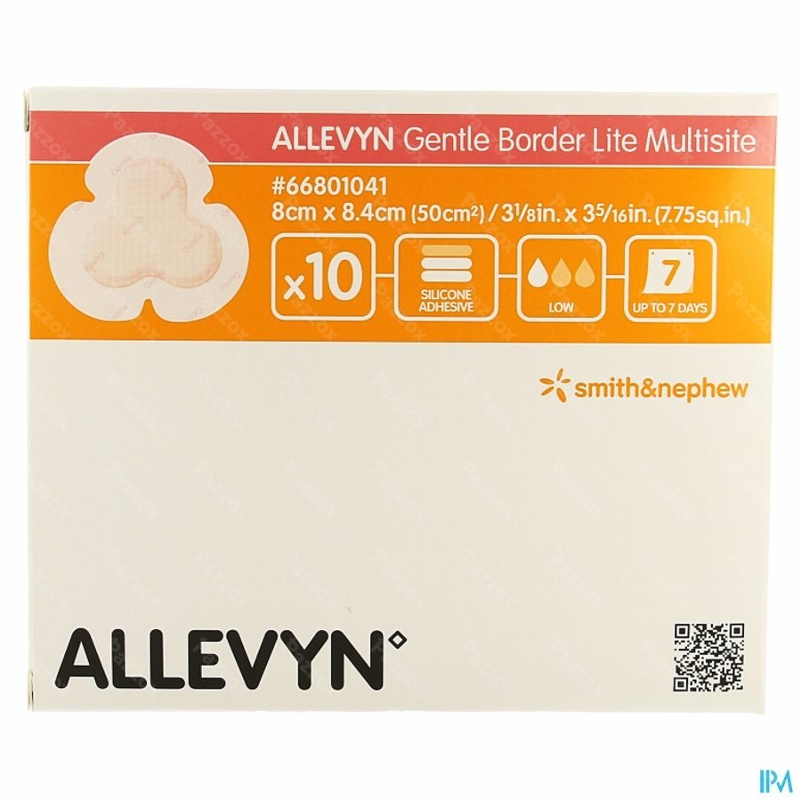 Allevyn Gentle Border Lite Multisite 10 66801041