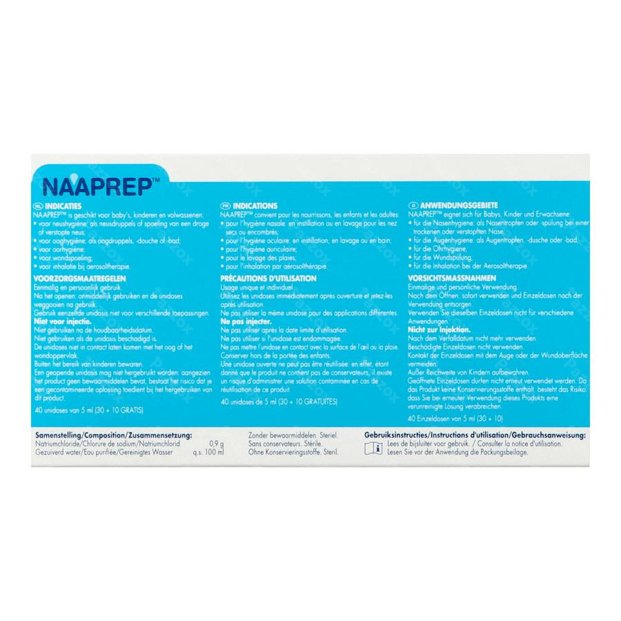 Naaprep Amp 30 + 10x5ml Promo Verv.2983591