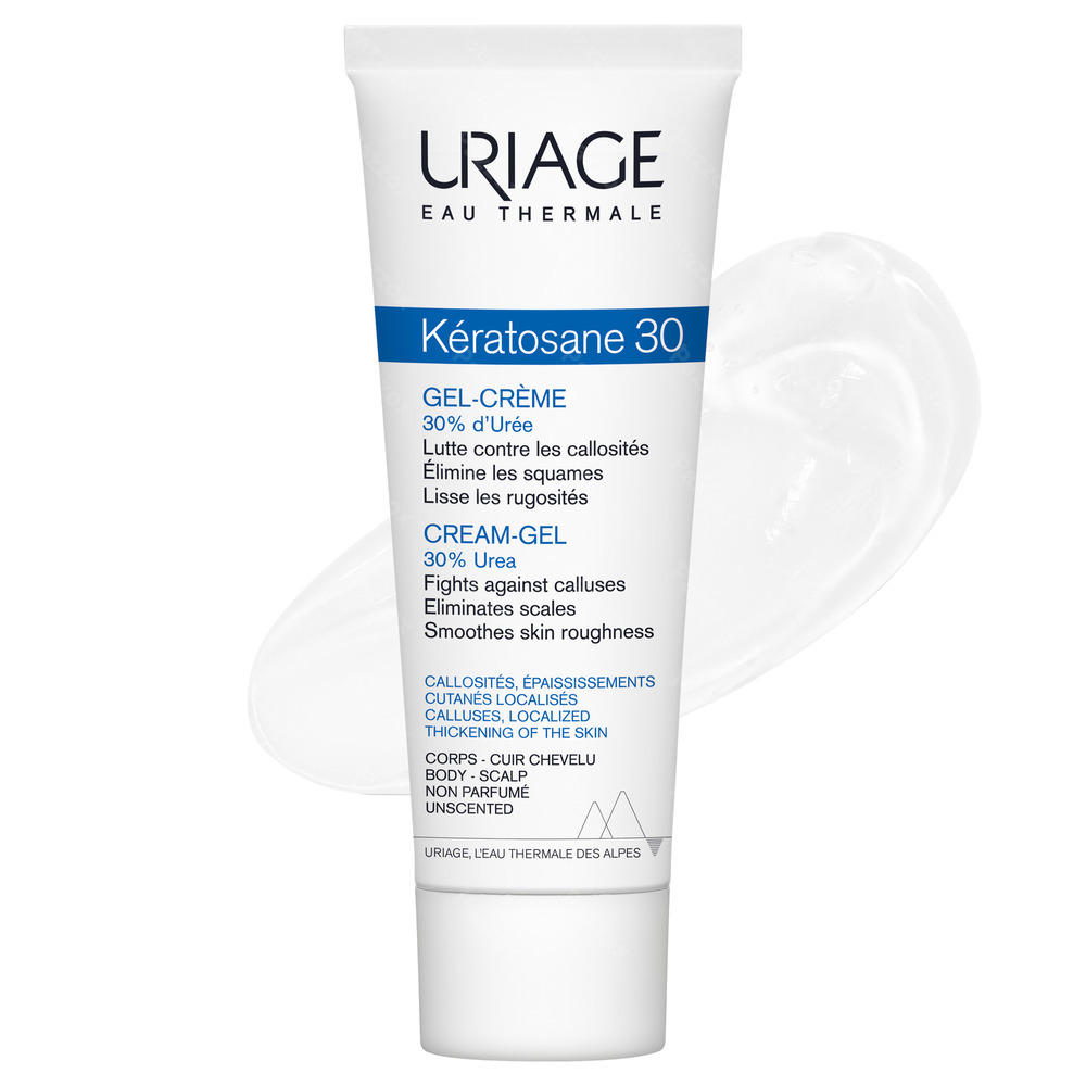 Uriage Kératosane 30% Ureum Droge en Ruwe Huid 75ml