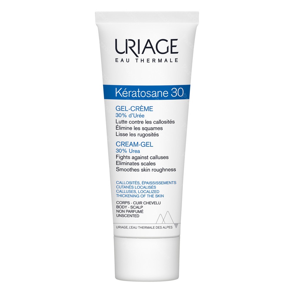 Uriage Kératosane 30% Ureum Droge en Ruwe Huid 75ml