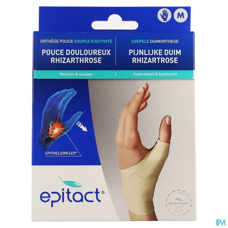 Epitact Soepele Propriocept. Orthese Duim Rechts M